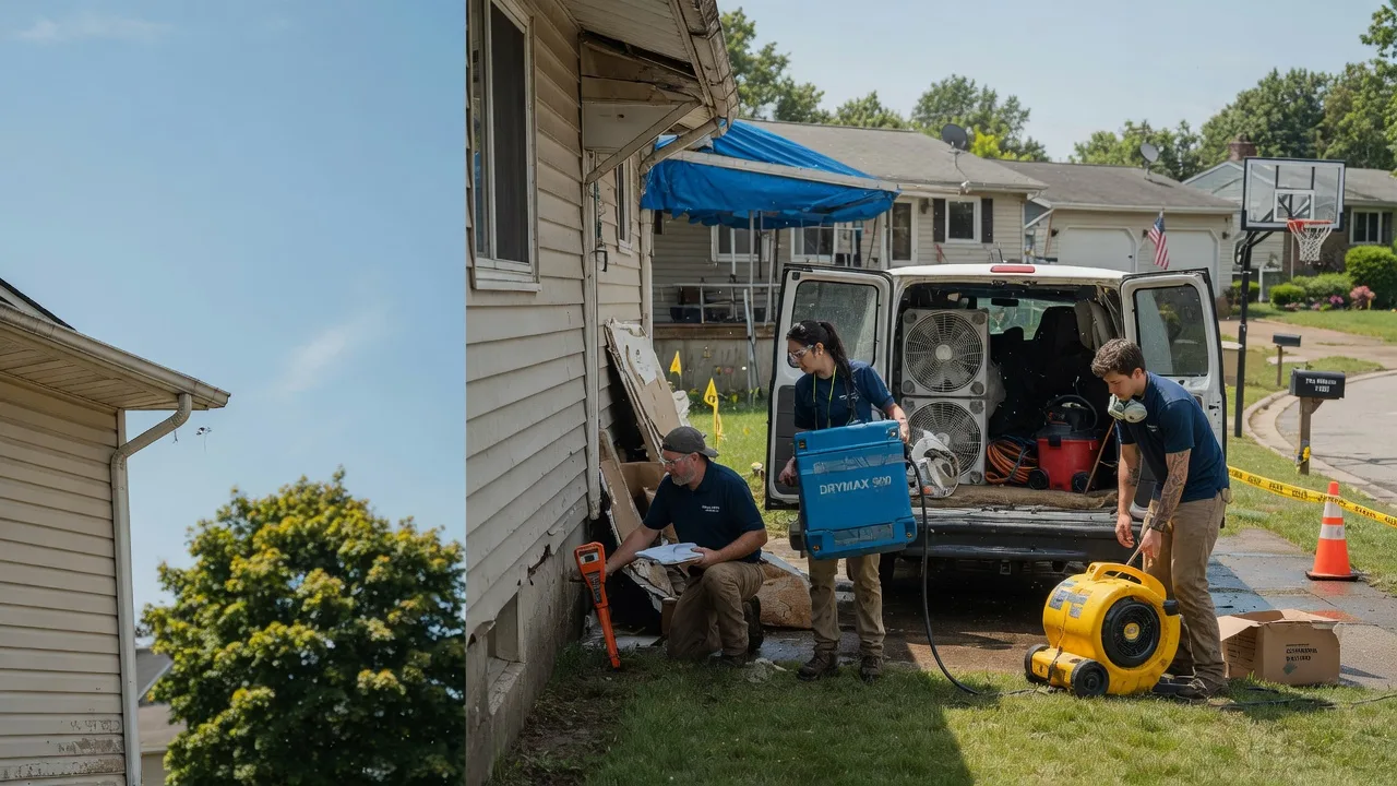 Ceiling Leak Cleanup in Onaway, MI near me