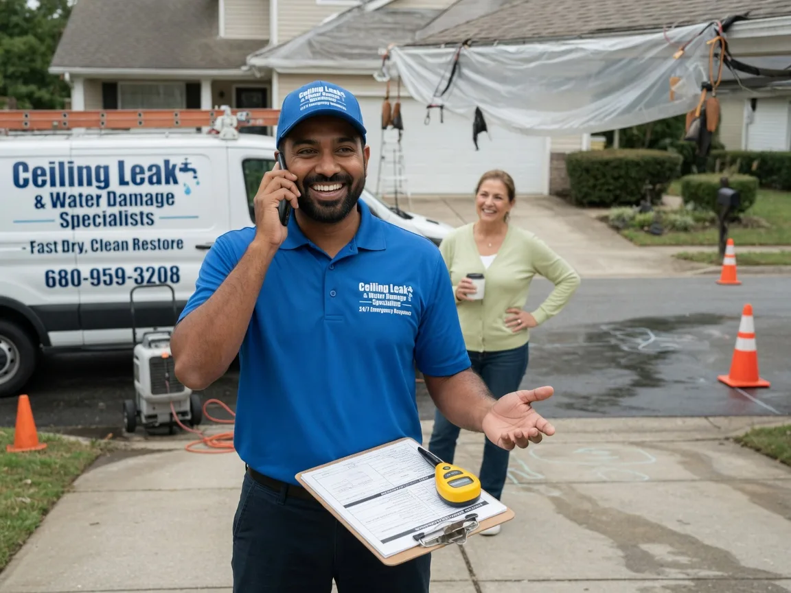 Ceiling Leak Cleanup Onaway, MI FAQs